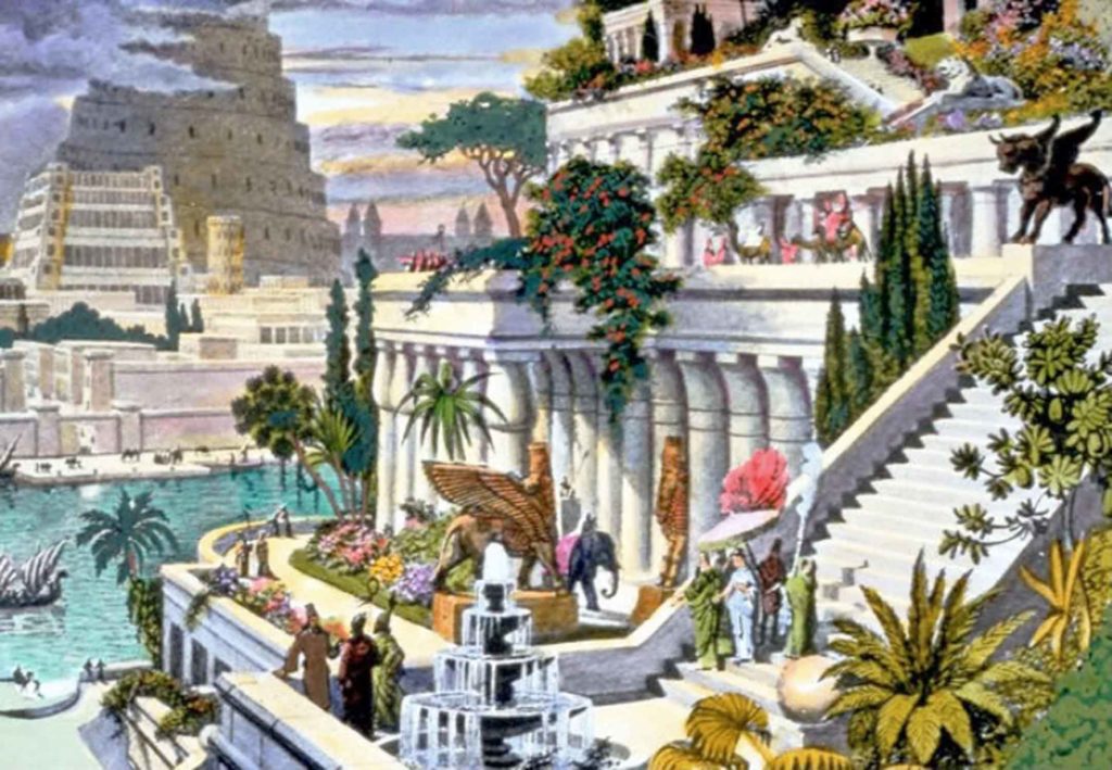 Giardini pensili di Babilonia - Mesopotamia