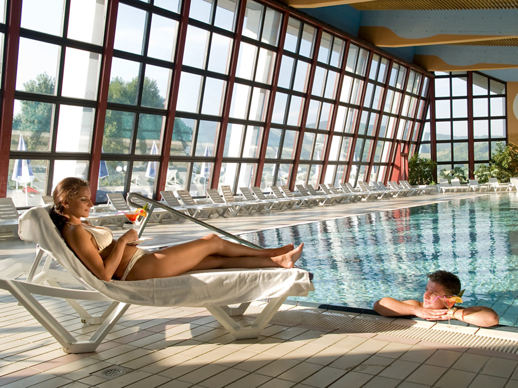 Slovenia, Terme Catez, piscina