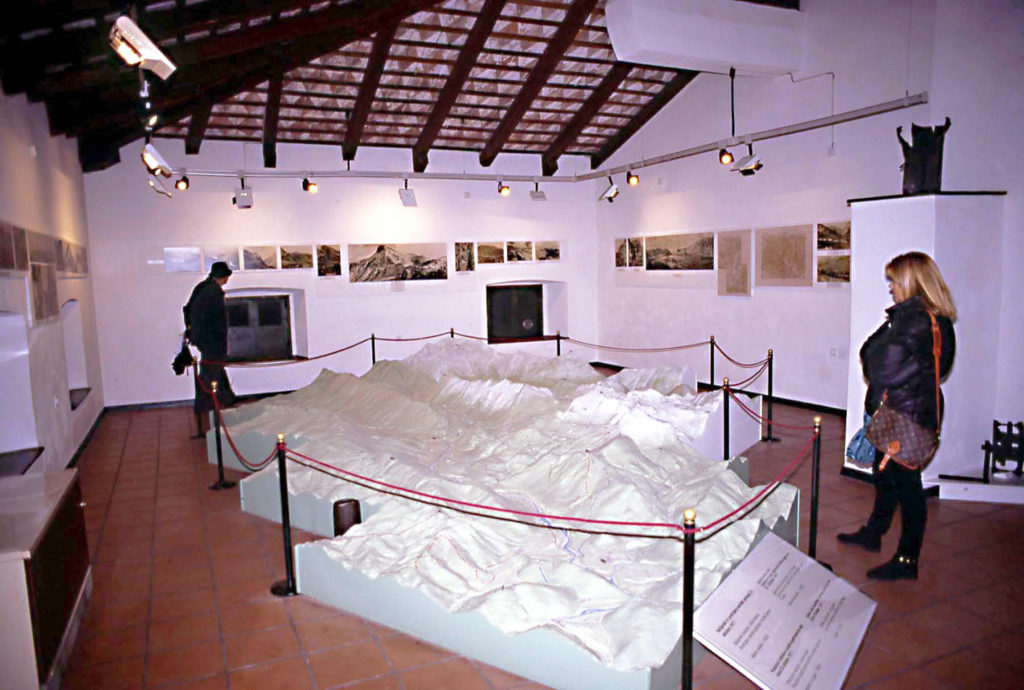Caporetto, museo -plastico