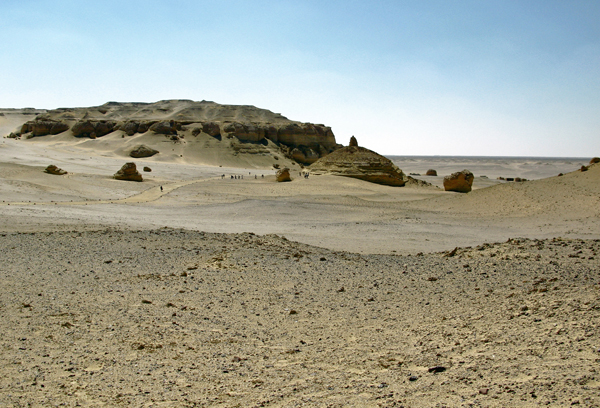 Paesaggio di Wadi Al Hitan