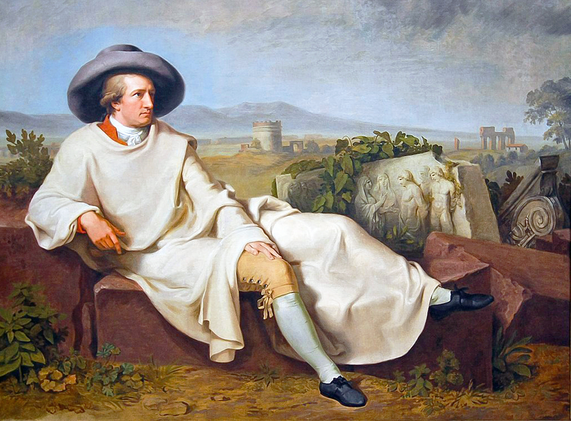 23 Goethe nella campagna romana, 1787