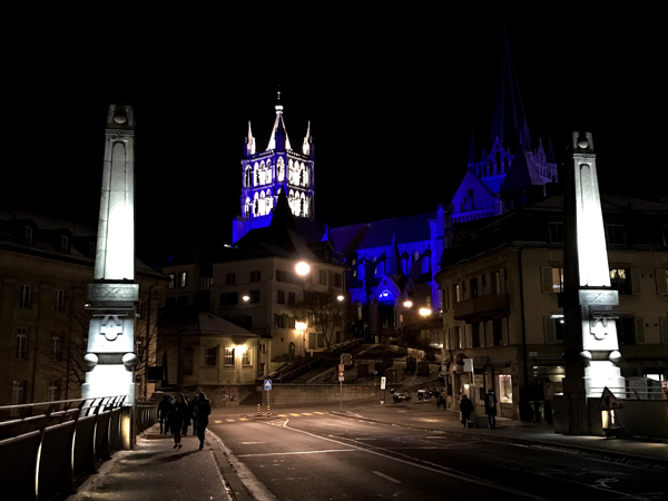 La Cattedrale illuminata