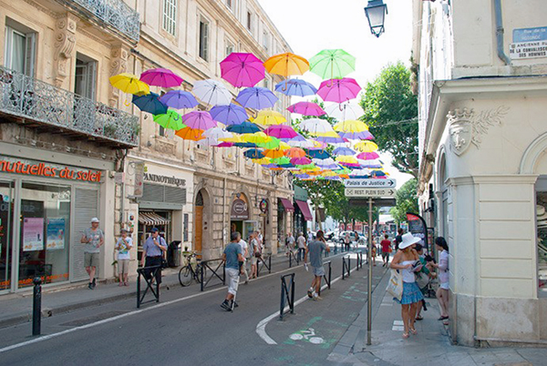 Arles, strada