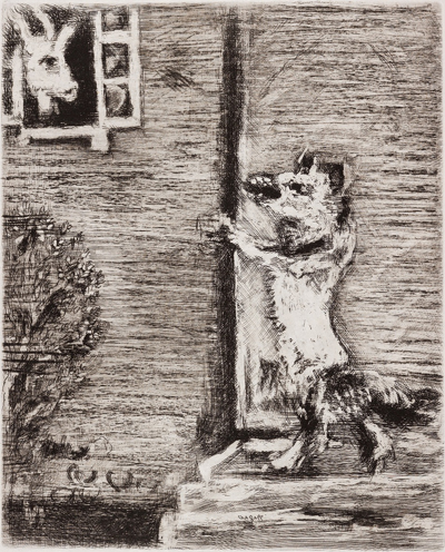 Chagall, il lupo, la capra e il capretto