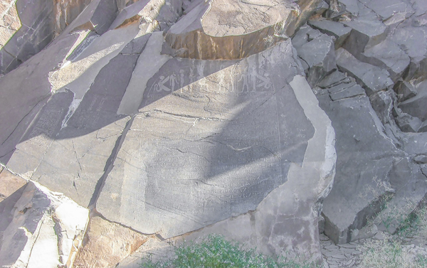 Wadi Hammamat, Stele dei Novemila