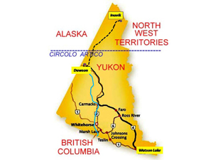Cartina Yukon