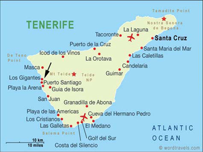 Tenerife, pianta