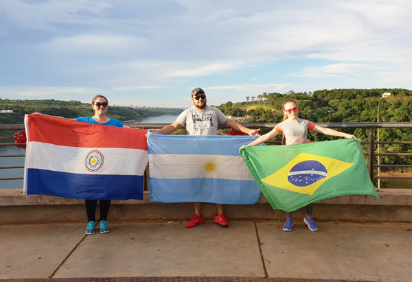 Iguazù, i tre confini