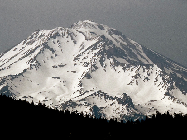 L'imponente Mount Shasta