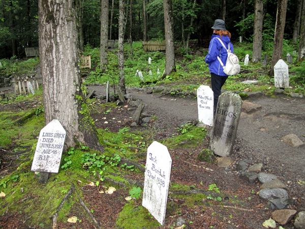 Il cimitero storico di Skagway - f. G. Rivalta