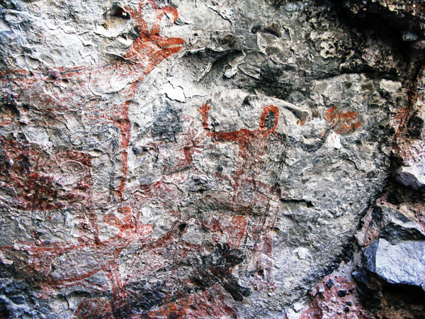 Cueva del Raton - Pitture in sottoroccia