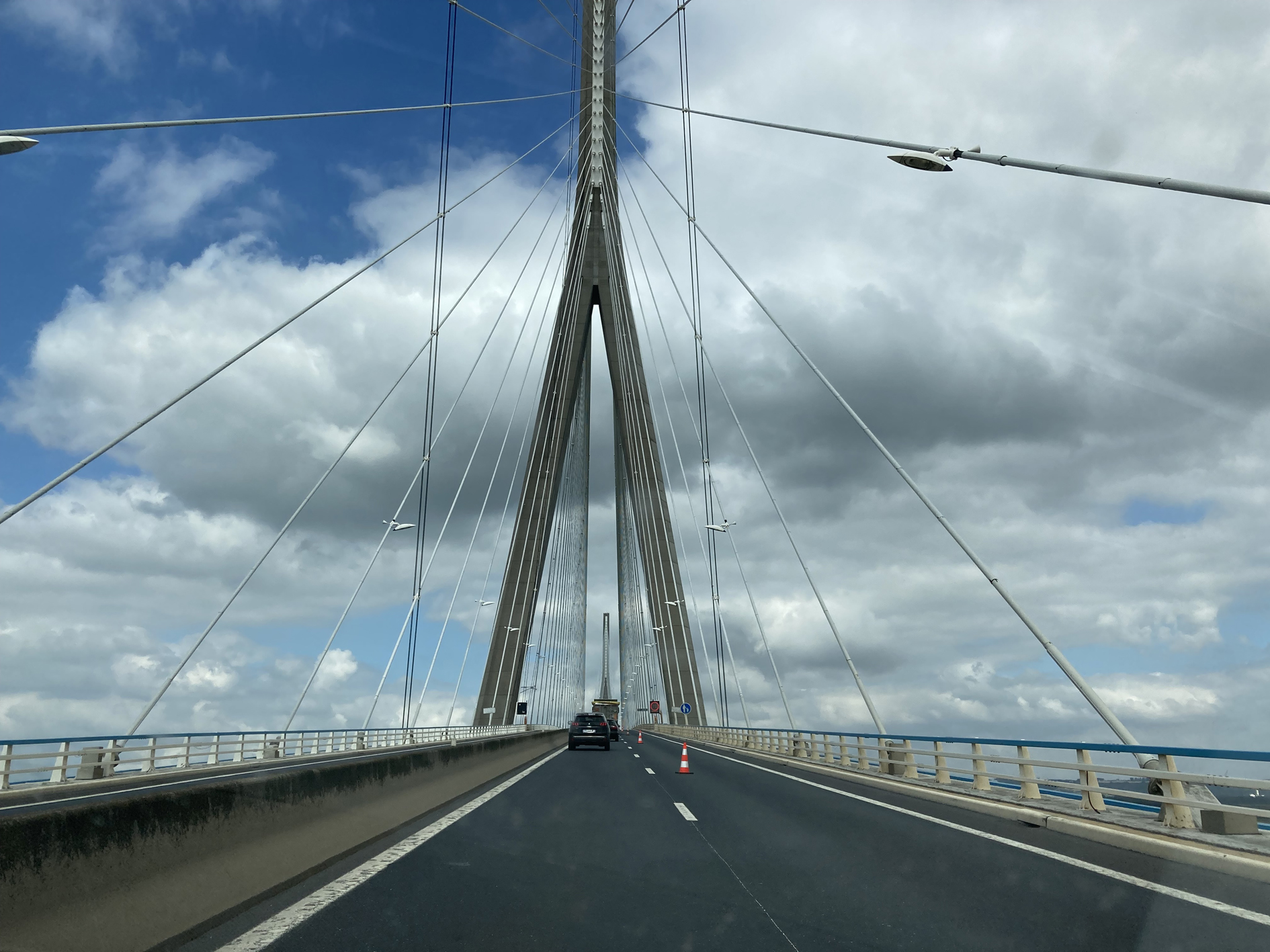 APERTURA Pont de Normandie, 31.08.2021, il ponte