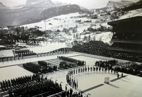 ©Cortina, inaugurazione Olimpiadi 1956, copyright Museo Cortina