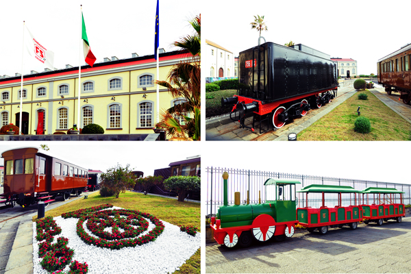 Immagini varie esterni Museo ferroviario di Pietrarsa