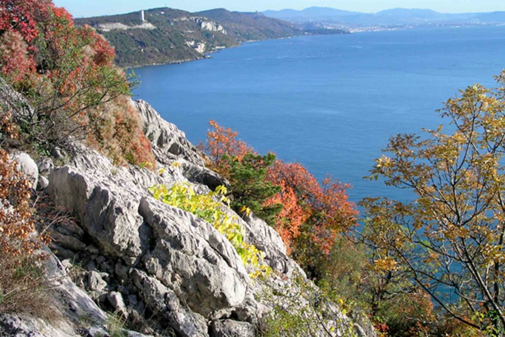 Il Carso affacciato sull'Adriatico