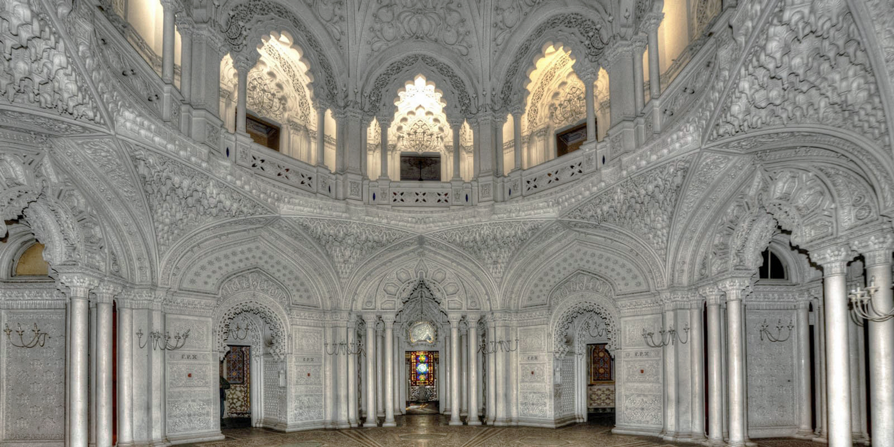 232 Sammezzano, castello, Sala Bianca