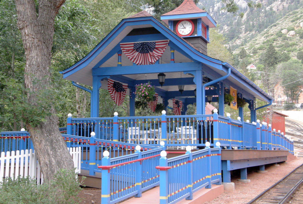 Manitou Springs, partenza ferrovia