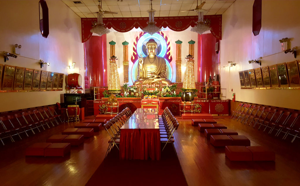 New York, China Town, Mahayana Temple