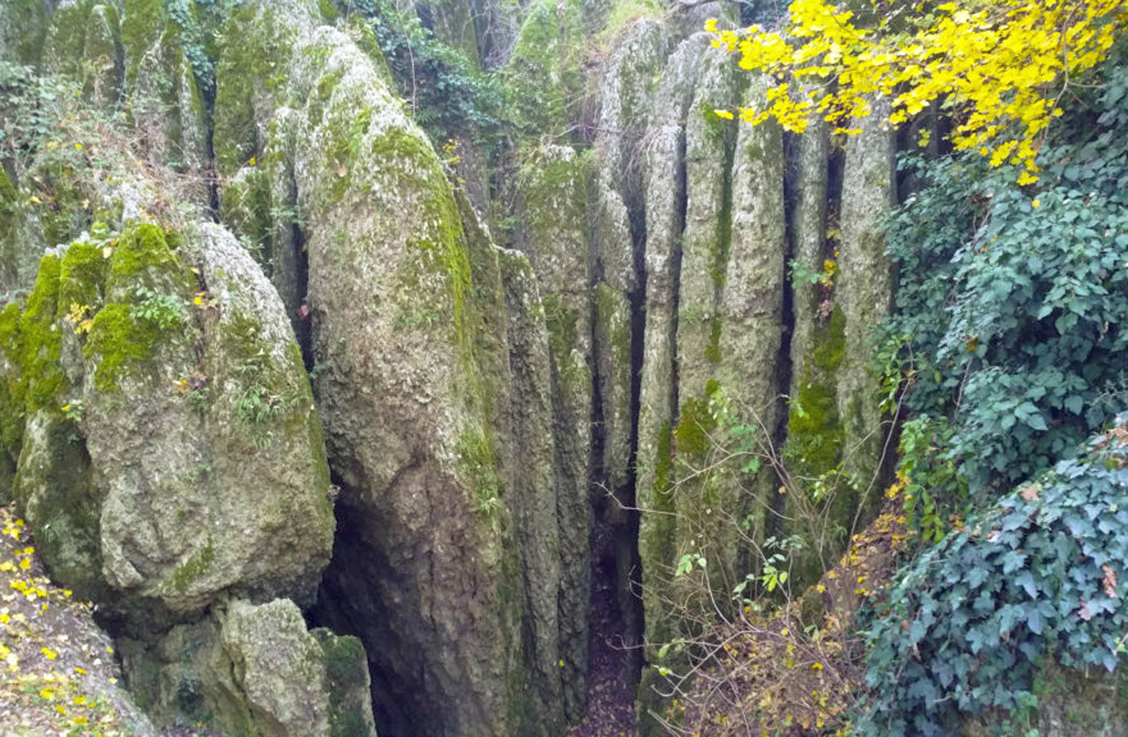 233 Erosioni a candela nel gesso