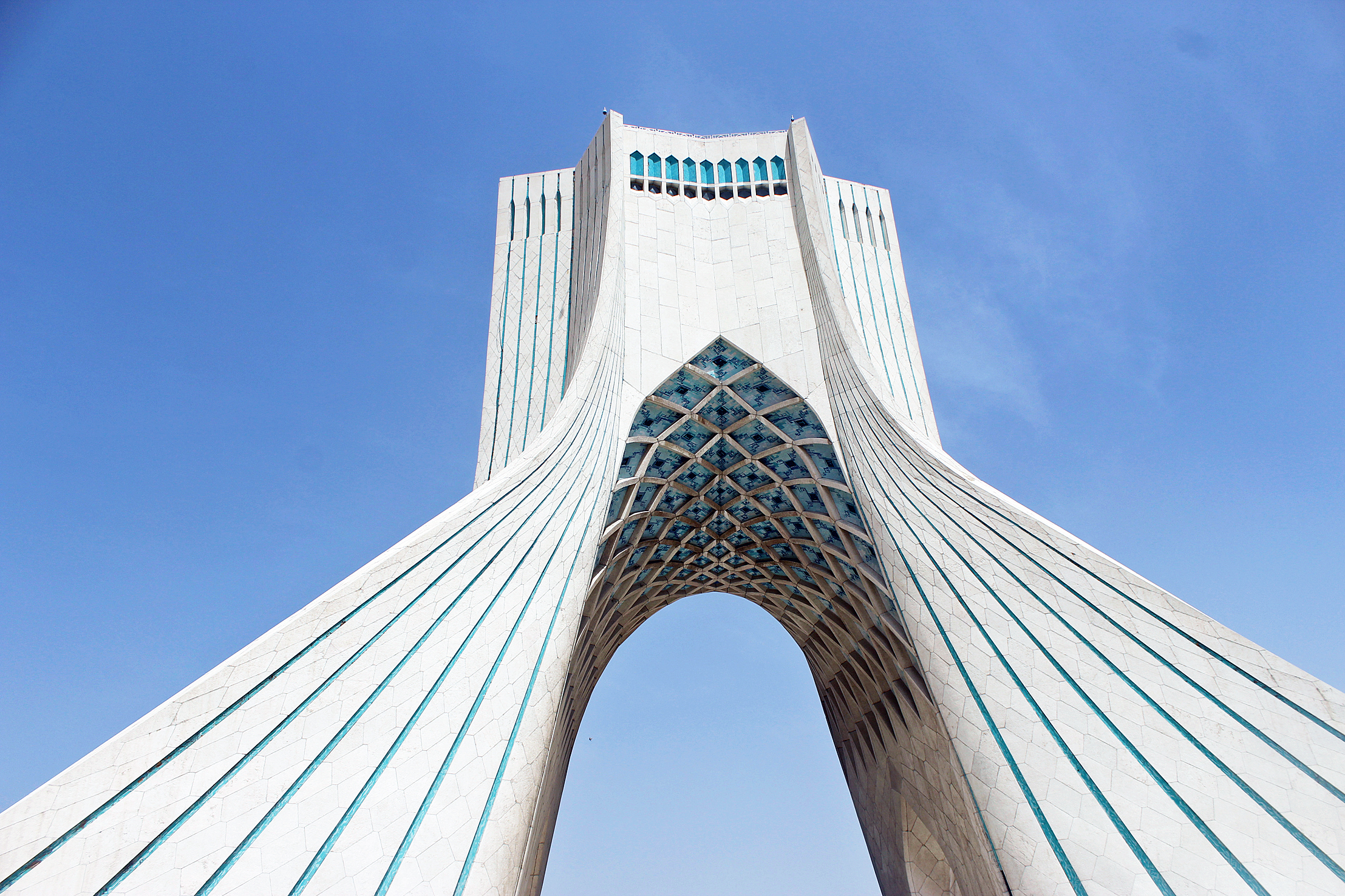 Tehran, la torre Azadi