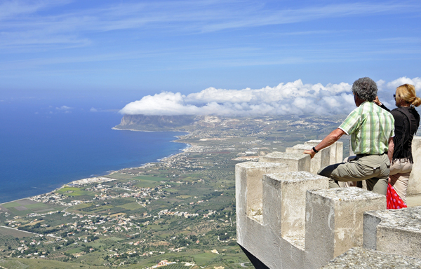 Erice, panorama