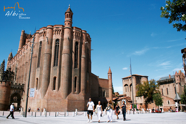 Albi, Piazza Santa Cecilia. Credit città Albi