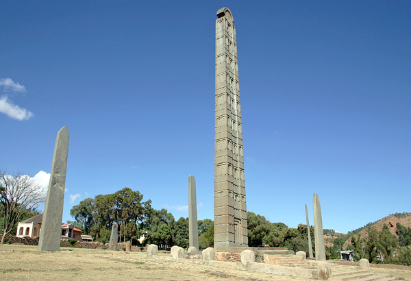 Axum, steli