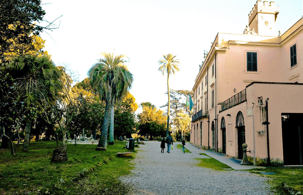 Villa Sciarra, palazzina