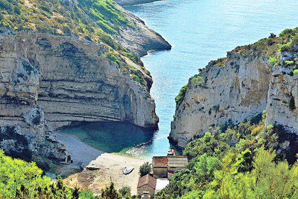 Stiniva, isola di Vis