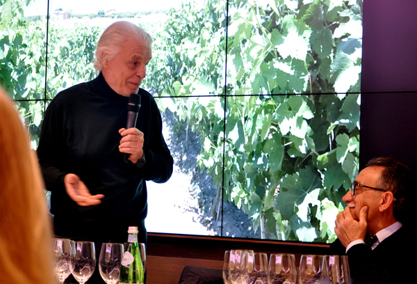 Presentazione vini di Michele Placido e Mimmo Volpone