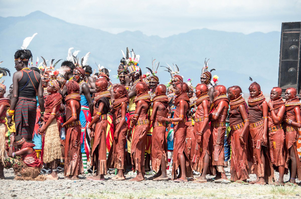 Danzatori Samburu 