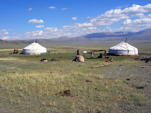 Mongolia, gher