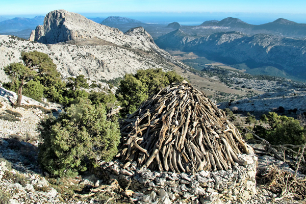 Supramonte, capanna di pastori