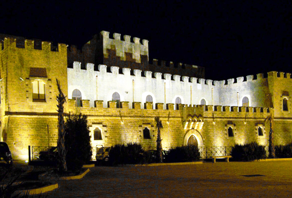 Castello Grifeo di notte ph. Angelo Campus