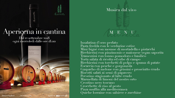 Metinella_Apericena in cantina