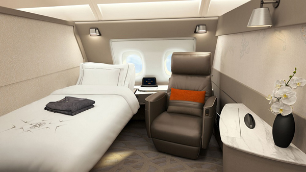 Singapore Airlines, suite