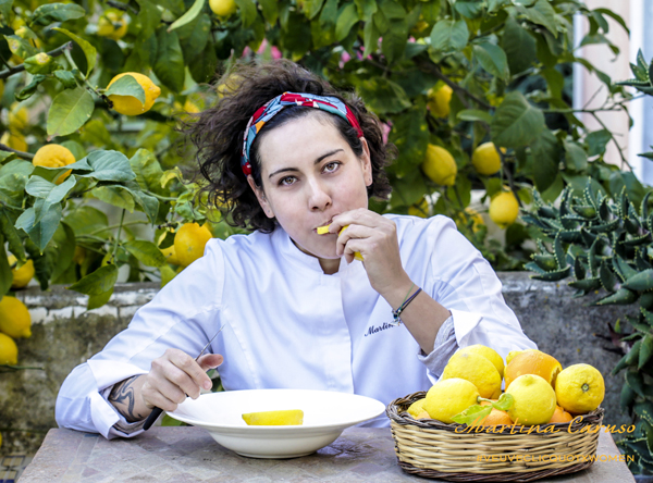 La chef Martina Caruso ritratta da Lido Vannucchi