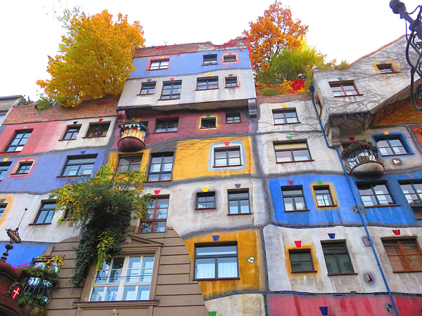 Case in Hundertwasserhaus