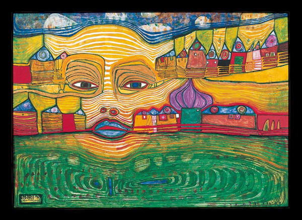  Quadro di F. Hundertwasser