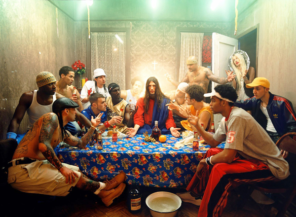 David LaChapelle, The Last Supper, 2003,