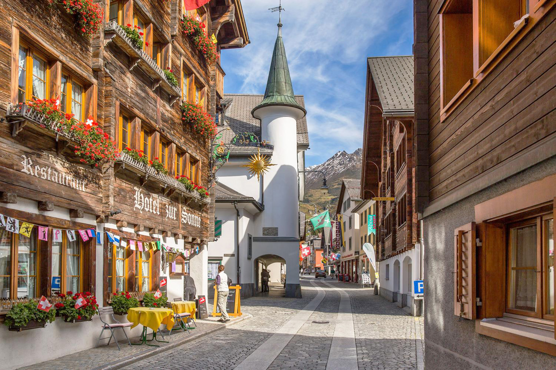 2) Il cuore della vecchia Andermatt