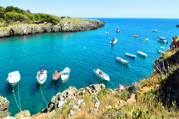 L'insenatura di Porto Badisco