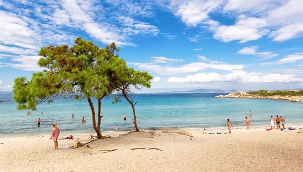  Penisola Calcidica, spiaggia