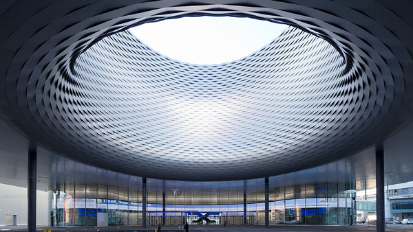 Fiera di Basilea, la nuova hall, progetto di Herzog & de Meuron