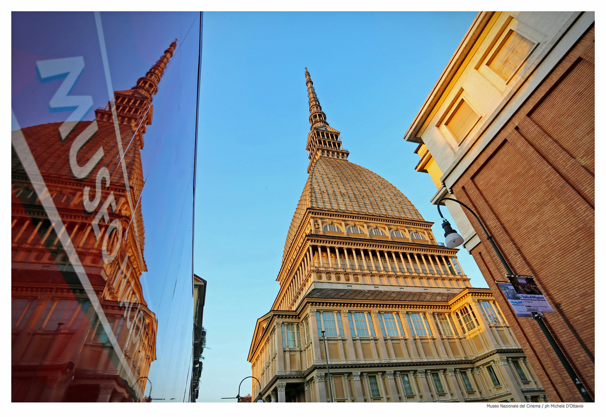 1) La Mole Antonelliana di Torino con il Museo del Cinema (ph. Michele D'Ottavio)