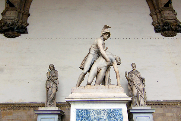  Loggia della Signoria-Menelao che sorregge il corpo di Patroclo