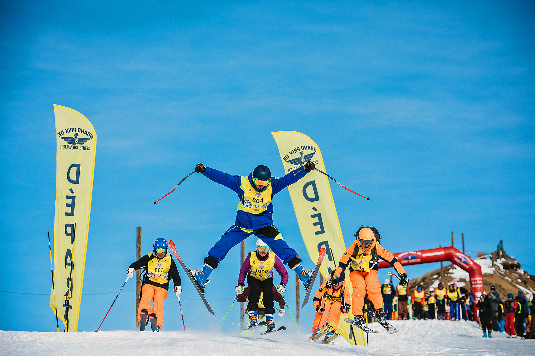 Grand Prix de Serre Chevalier le 16 mars 2019 en présence de plus de 1900 participants.