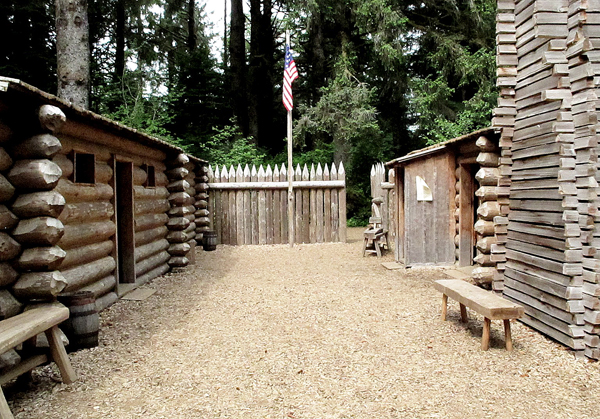 Il Fort Clatsop di Lewis e Clark