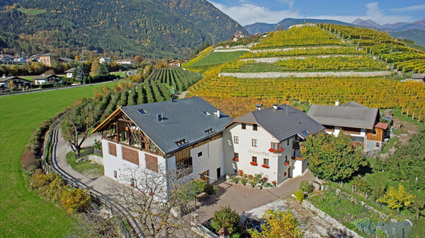 Maso Griesserhof, osteria contadina con vigna, a Varna