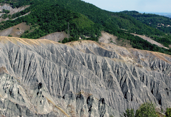 Calanchi di Argille scagliose - foto G.Rivalta